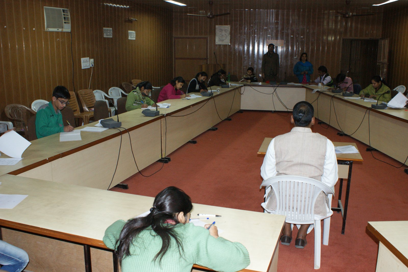 Prakrit Language Exam Candidates